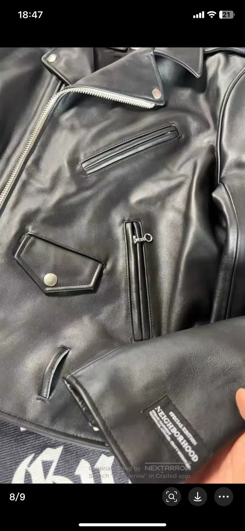 Schott Schott Co-branded Cowhide biker jacket Size US XS / EU 42 / 0 - 8 Thumbnail