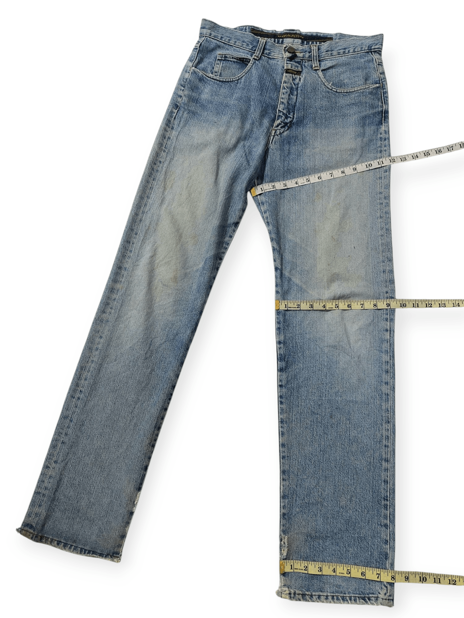 Marithe + Francois Girbaud Marithe Francois Girbaud Straight Denim Size US 32 / EU 48 - 22 Thumbnail