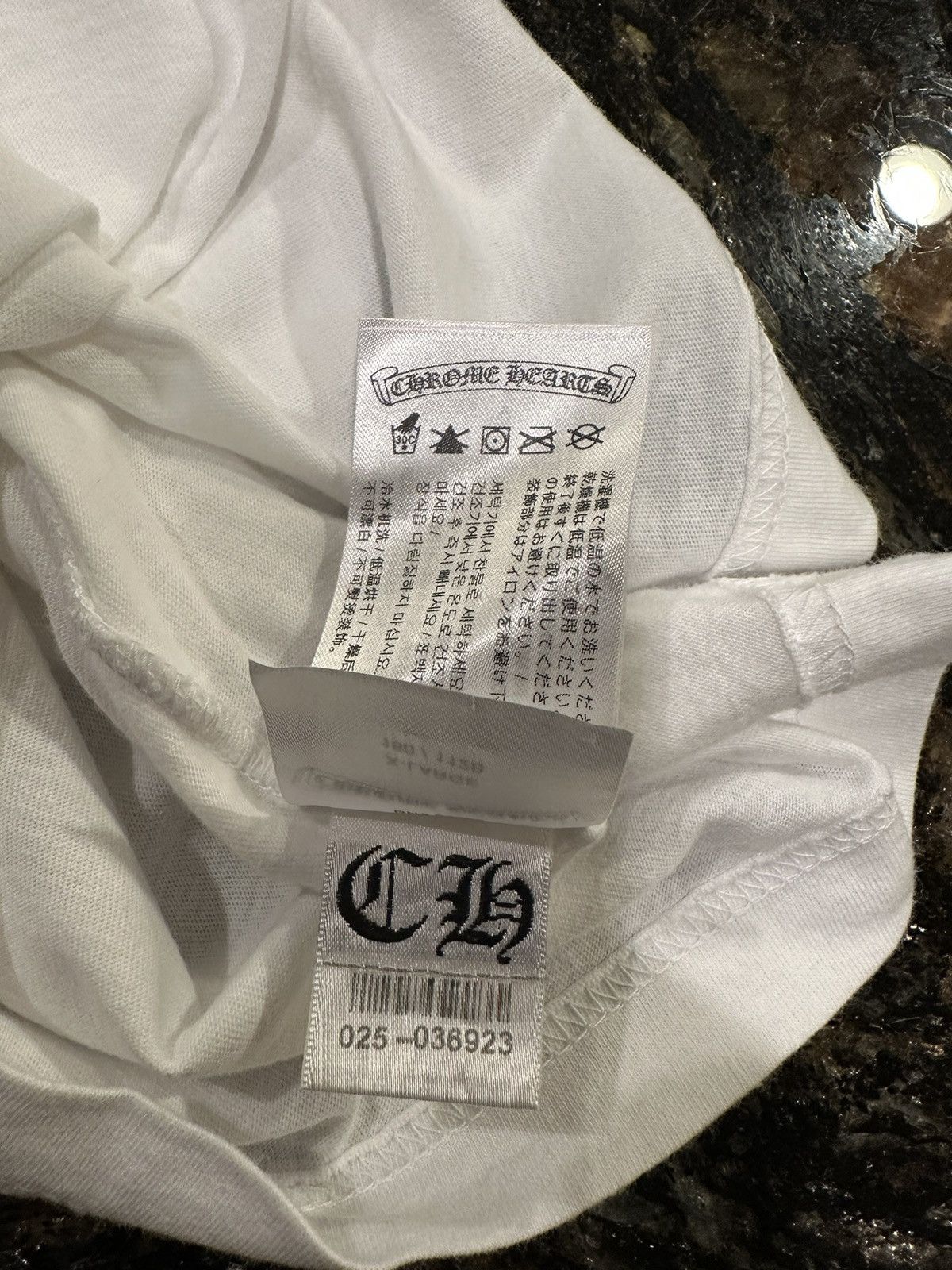 Chrome Hearts Chrome Hearts White / Yellow Script Hollywood T-Shirt Size US XL / EU 56 / 4 - 14 Thumbnail
