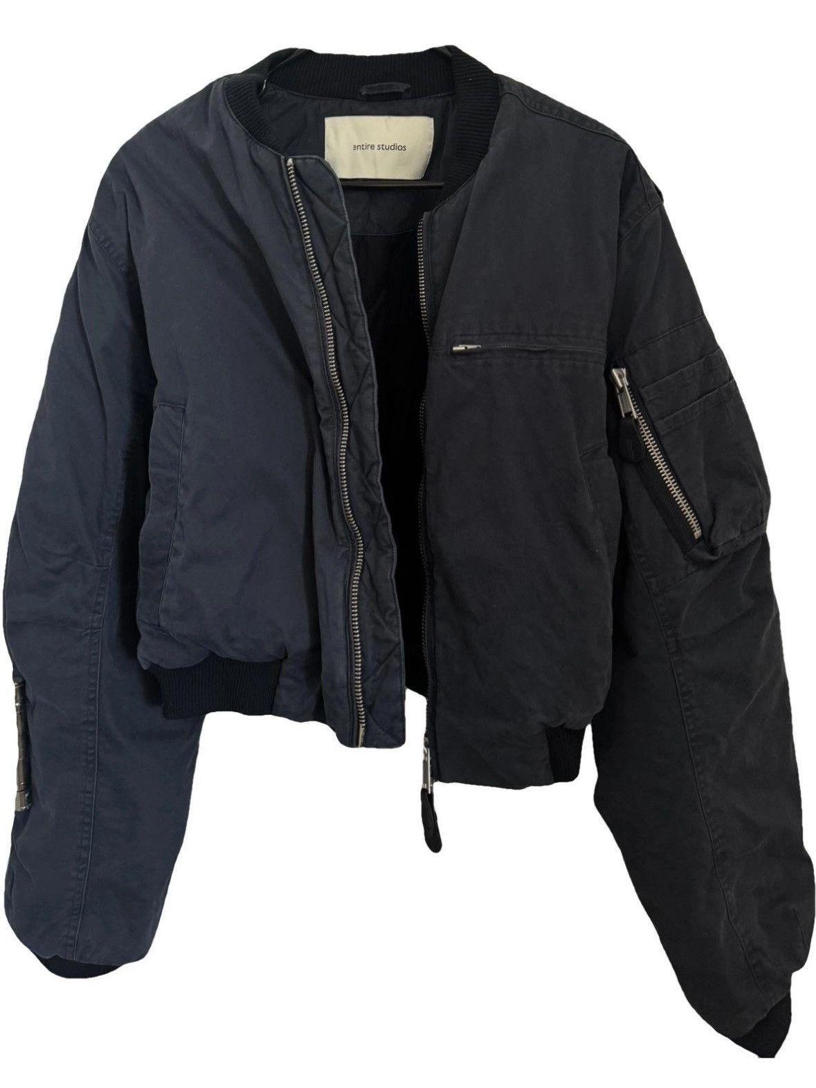 Entire Studios Entire Studios bomber jacket vintage blue Size US XXS / EU 40 - 1 Thumbnail