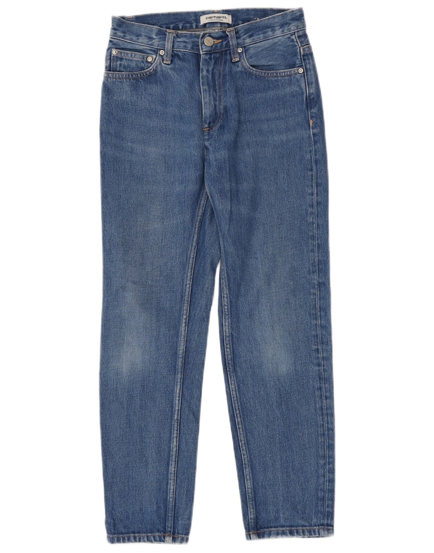 Carhartt Womens Slim Jeans W26 L25 Blue Cotton Size 42" / US 20 - 1 Thumbnail