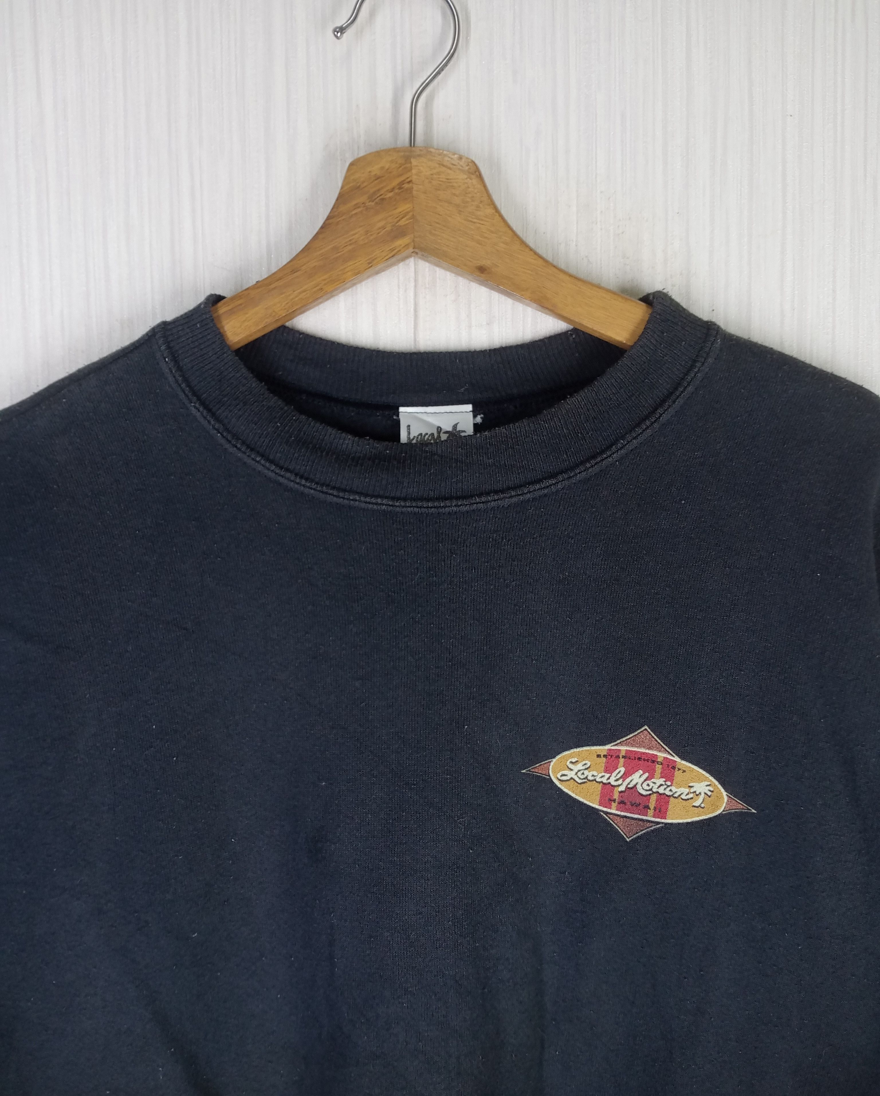 Ron Jon Surf Shop Rare Vintage 90s Local Motion Hawaii Sweatshirt Size US L / EU 52-54 / 3 - 4 Thumbnail