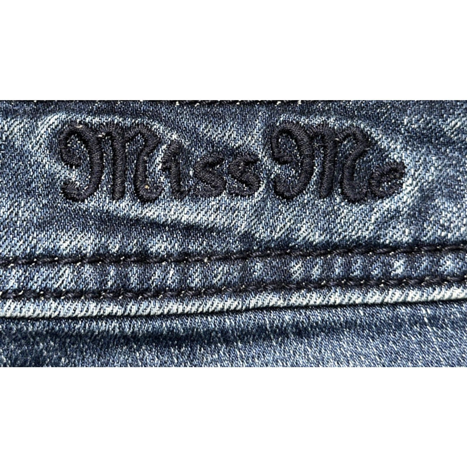 Miss Me Miss Me Womens Blue Signature Skinny Denim Jeans Size 29 X 25.5 Jeans Women Blue Skinny 29 25.5 Signature Size 29" - 5 Thumbnail