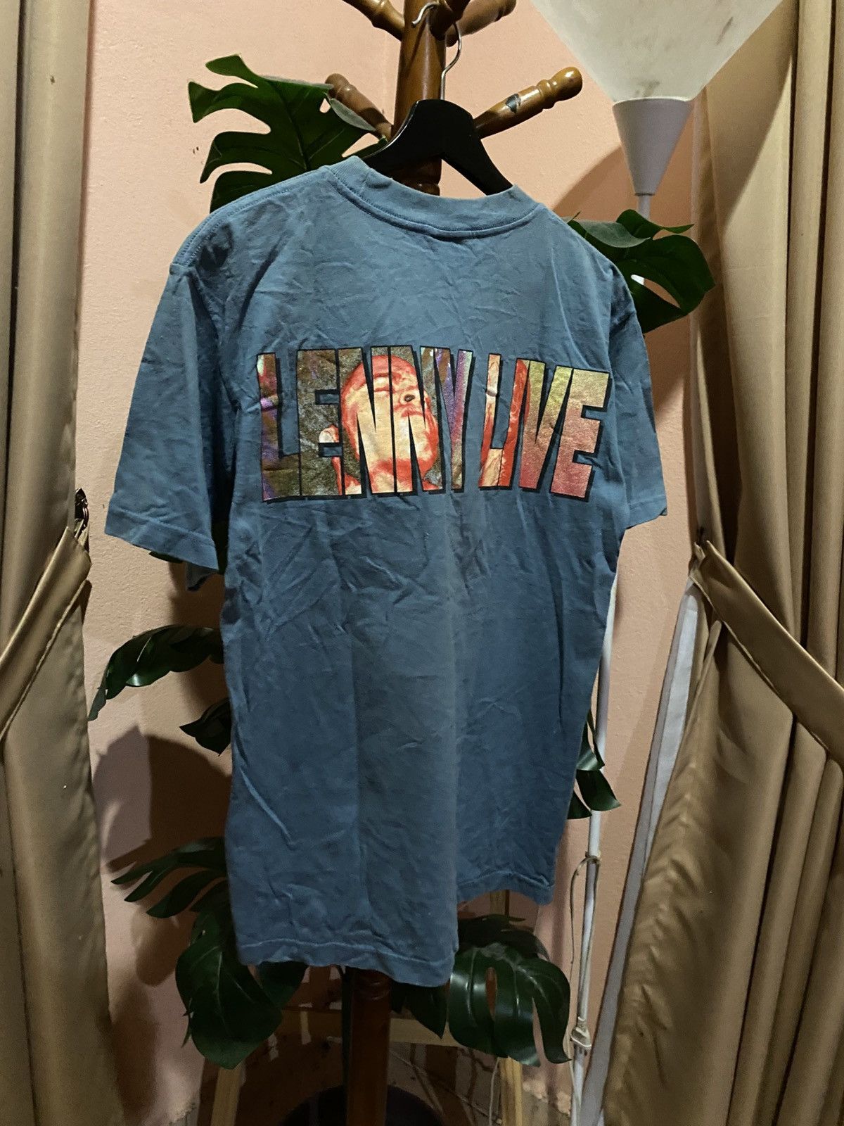 Band Tees Vintage 1998 Lenny Kravitz Concert T-Shirt – USA Made – Rock Size US M / EU 48-50 / 2 - 10 Thumbnail
