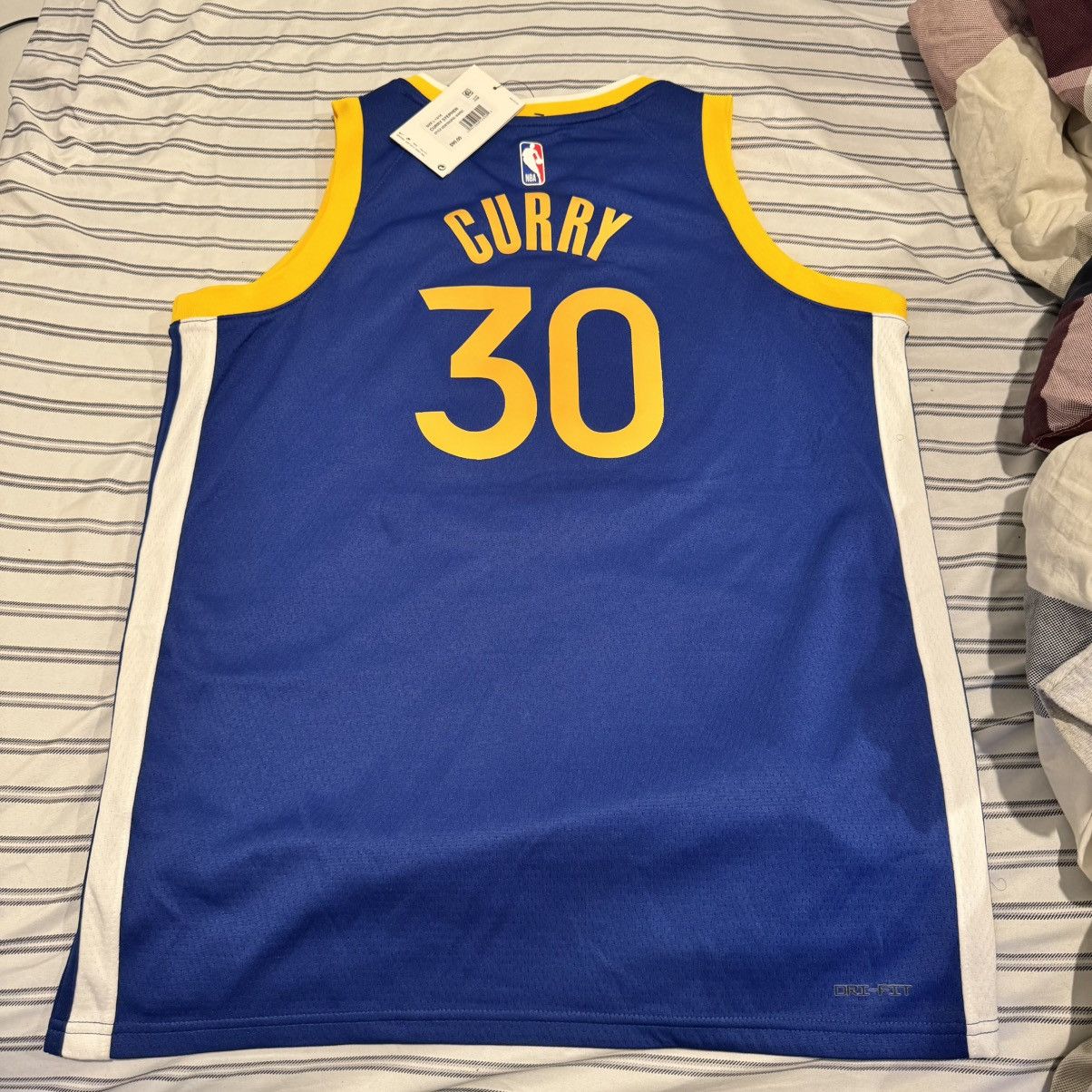 NBA Authentic Golden State Warriors Curry Jersey Size US S / EU 44-46 / 1 - 2 Thumbnail