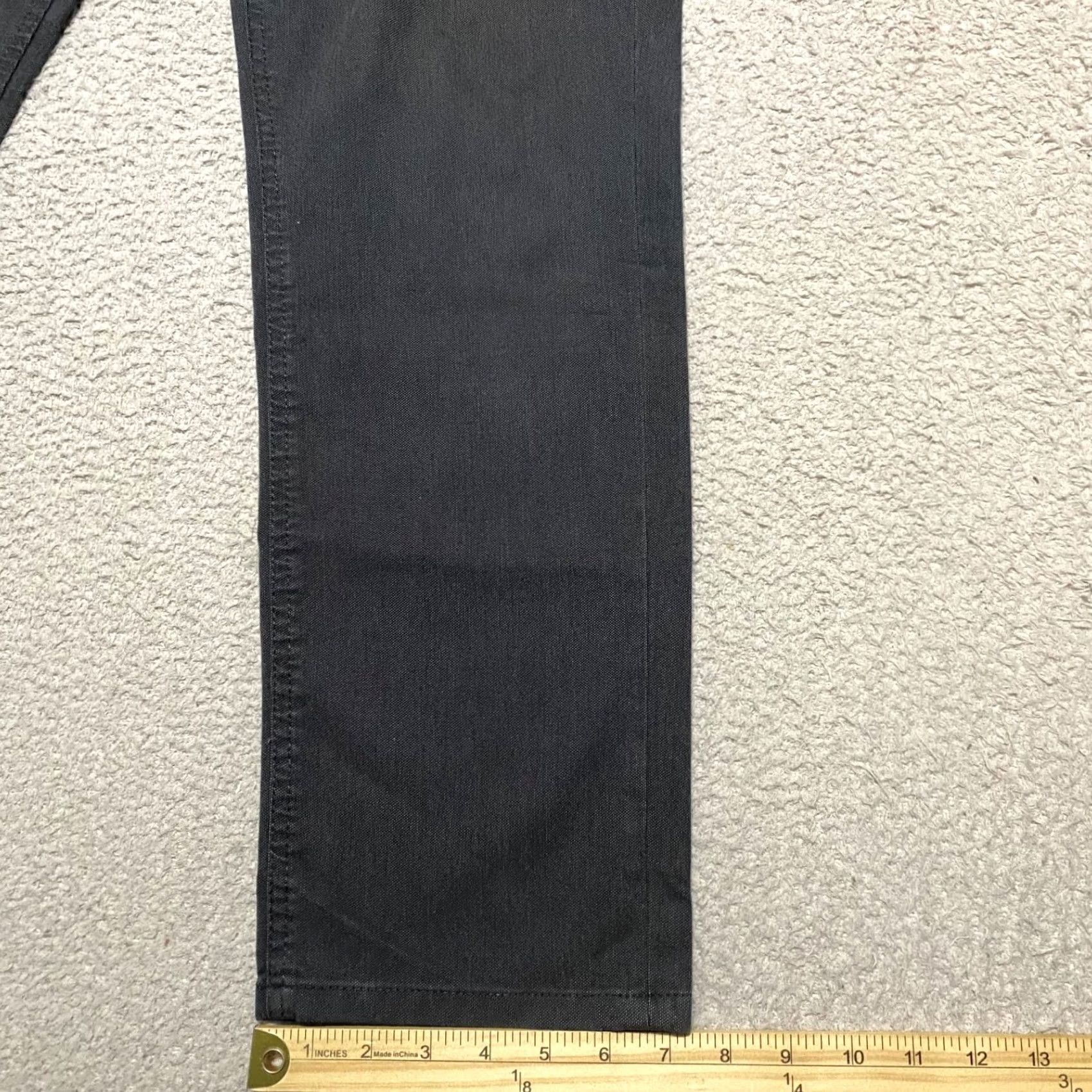 English Laundry English Laundry Jeans 32x30 Gray Straight Leg Mid Rise Medium Wash 5-Pocket Design Regular Mens Size 24" / US 00 / IT 34 - 5 Thumbnail