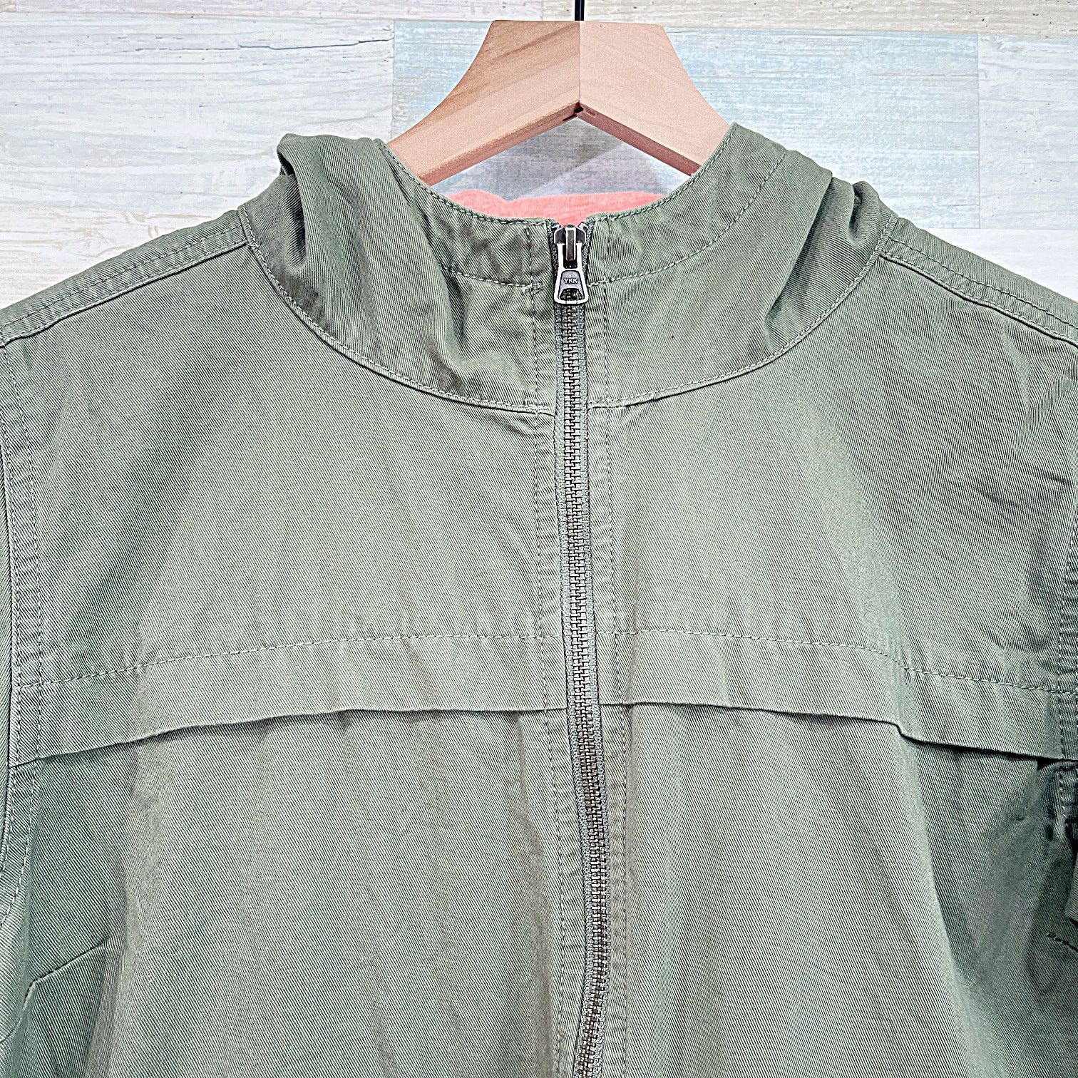 Columbia Columbia Cotton Hooded Utility Jacket Green Womens Medium Size M / US 6-8 / IT 42-44 - 2 Thumbnail