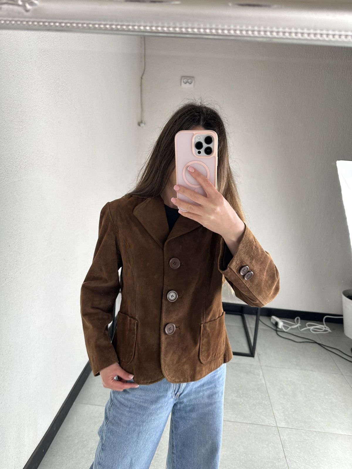 Japanese Brand Vintage Suede Jacket Size M / US 6-8 / IT 42-44 - 19 Thumbnail