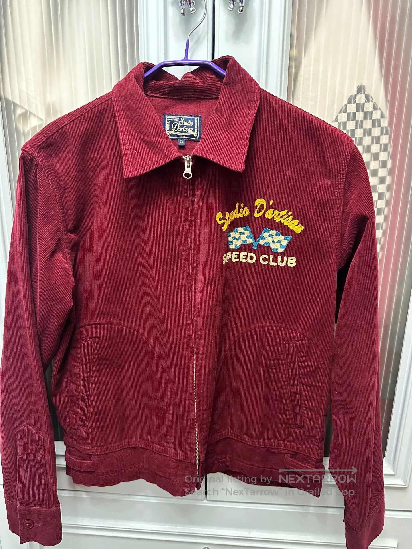Studio D'Artisan Studio D'artisan Car Club Embroidered Jacket. Size US M / EU 48-50 / 2 - 4 Thumbnail