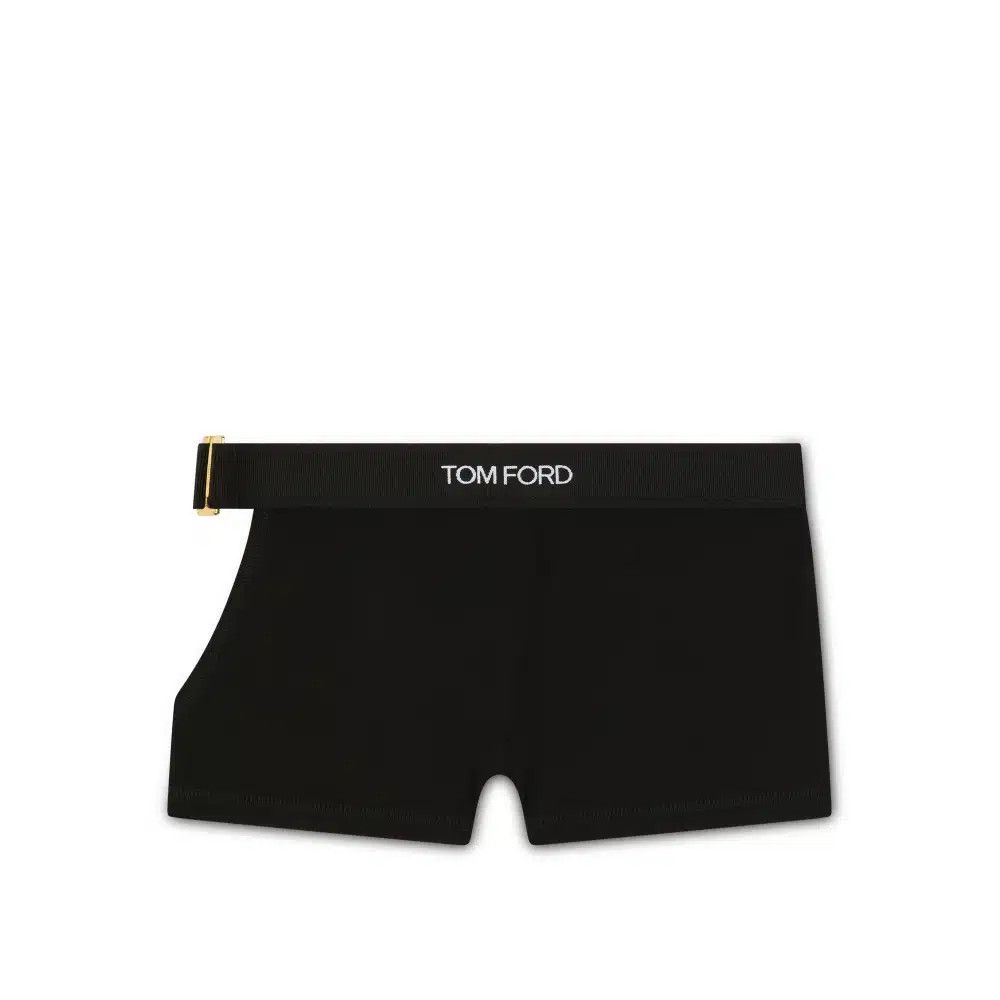 Tom Ford o1loc1c1124 KNJ005 Panty Short in Black Size 25" / US 0 / IT 36 - 1 Thumbnail