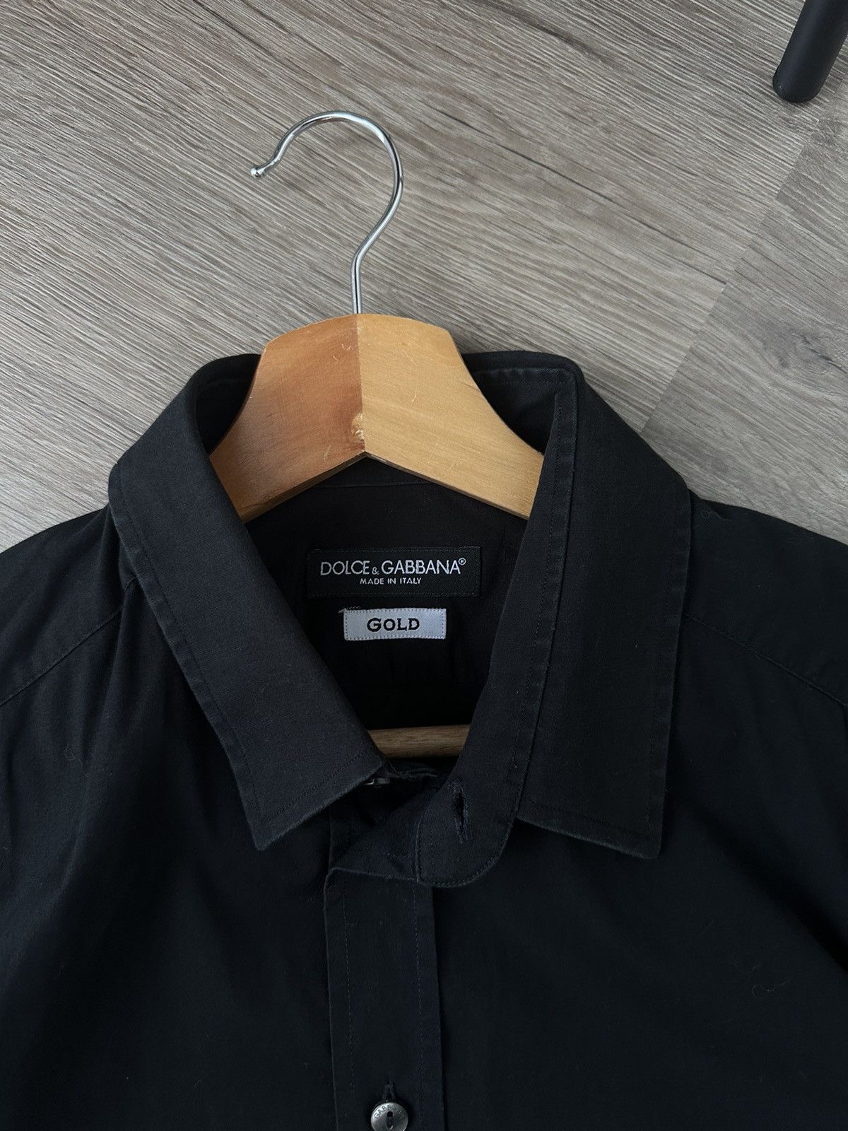 Dolce & Gabbana Vintage Dolce Gabbana Black Big Logo Shirt Size US M / EU 48-50 / 2 - 4 Thumbnail