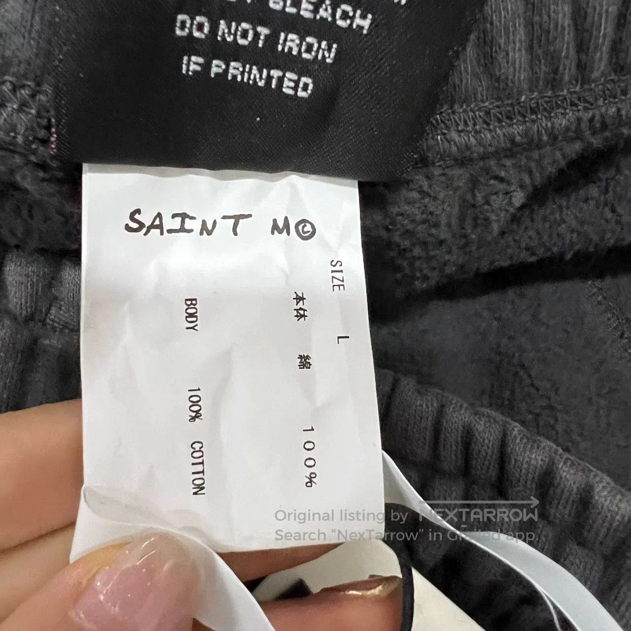 Saint Michael Saint Michael Bone printed logo pants. Size US 32 / EU 48 - 4 Thumbnail