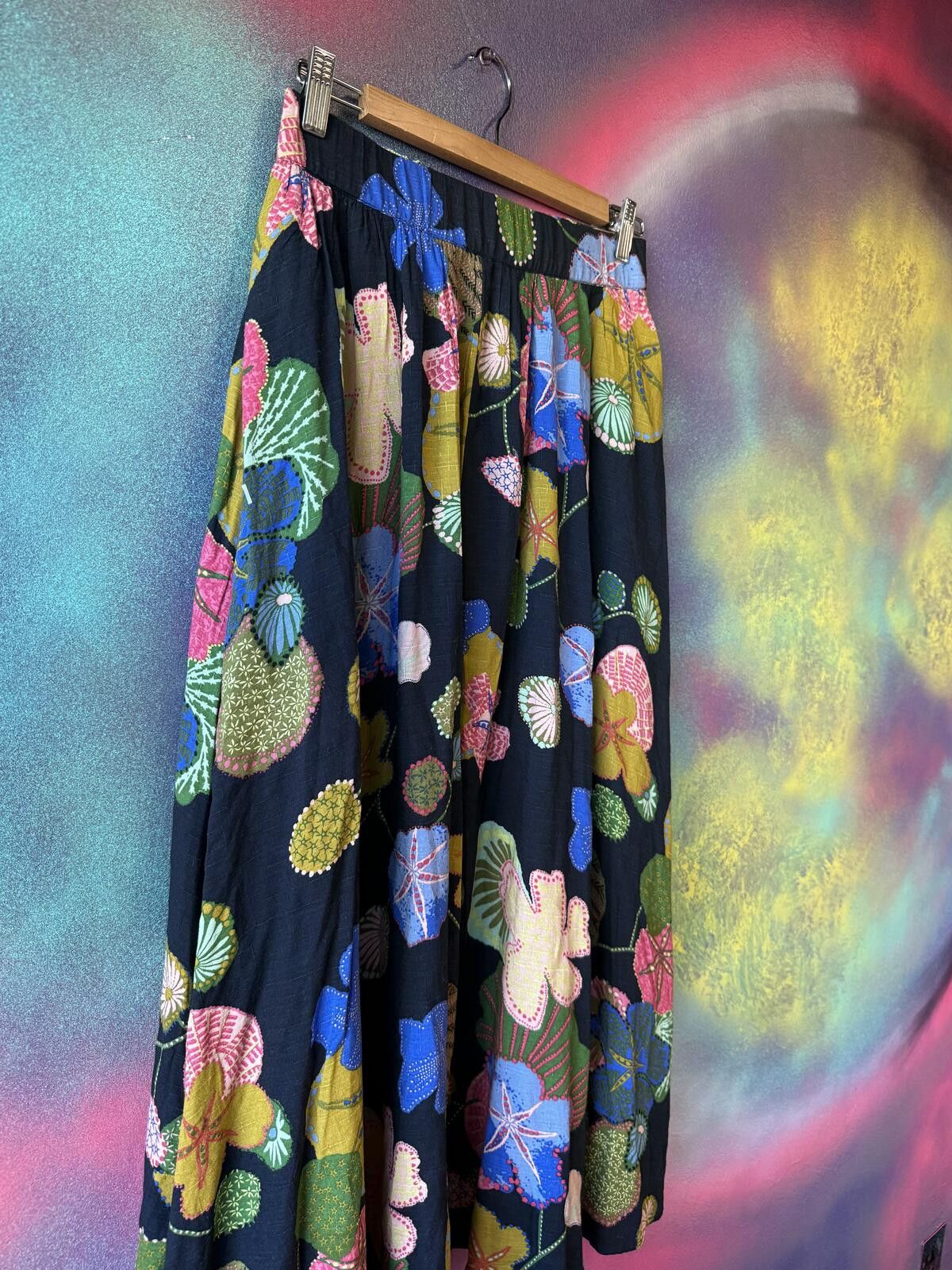 Other White stuff floral midi skirt- multi colour pattern -size-10 Size 28" / US 6 / IT 42 - 4 Thumbnail