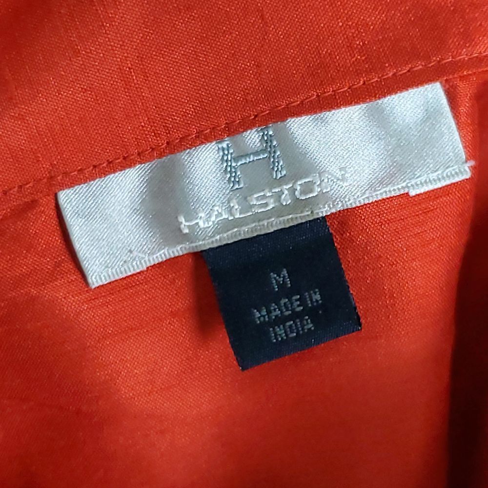 Halston Halston Red Silk Chinese Style Top M NWT Designer 80s 90s Size M / US 6-8 / IT 42-44 - 6 Thumbnail