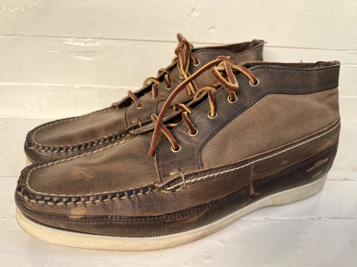 Red Wing Red Wing boots Wabasha 9191 Leather Waxed canvas Made in USA Size US 11.5 / EU 44-45 - 1 Thumbnail