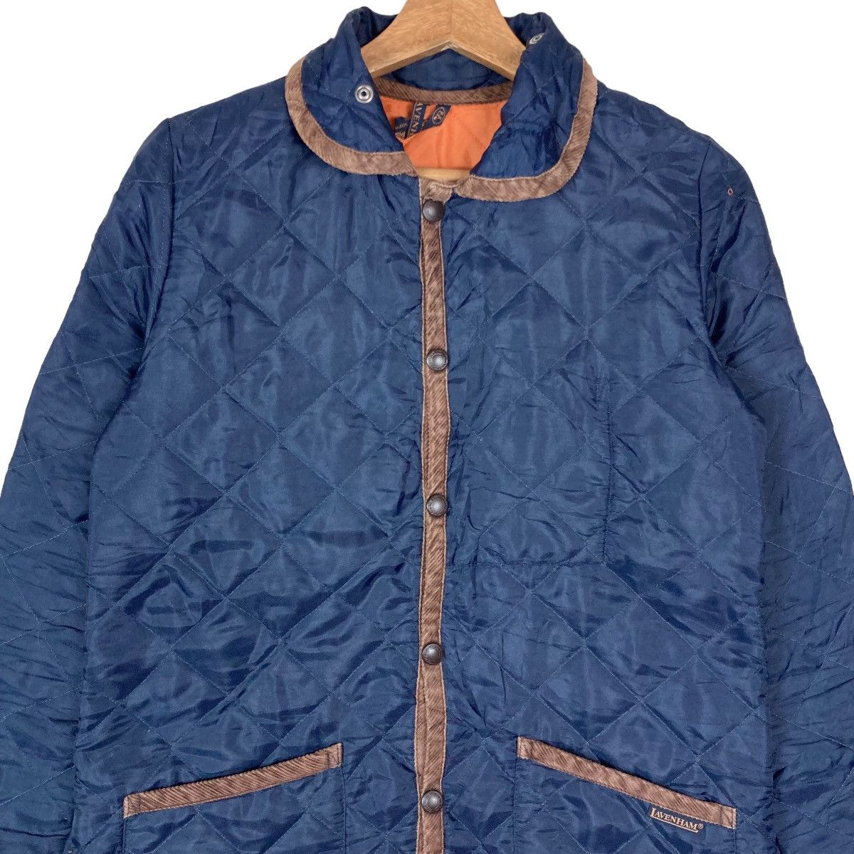 Lavenham Vintage Lavenham Snap Button Quilted Jacket Size XL / US 12-14 / IT 48-50 - 2 Thumbnail