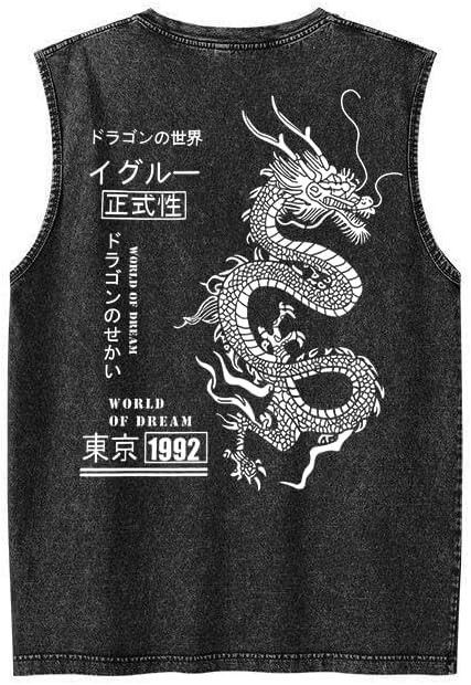 Other Vintage Sleeveless Cotton Streetwear Tee S–2XL Size US L / EU 52-54 / 3 - 1 Thumbnail