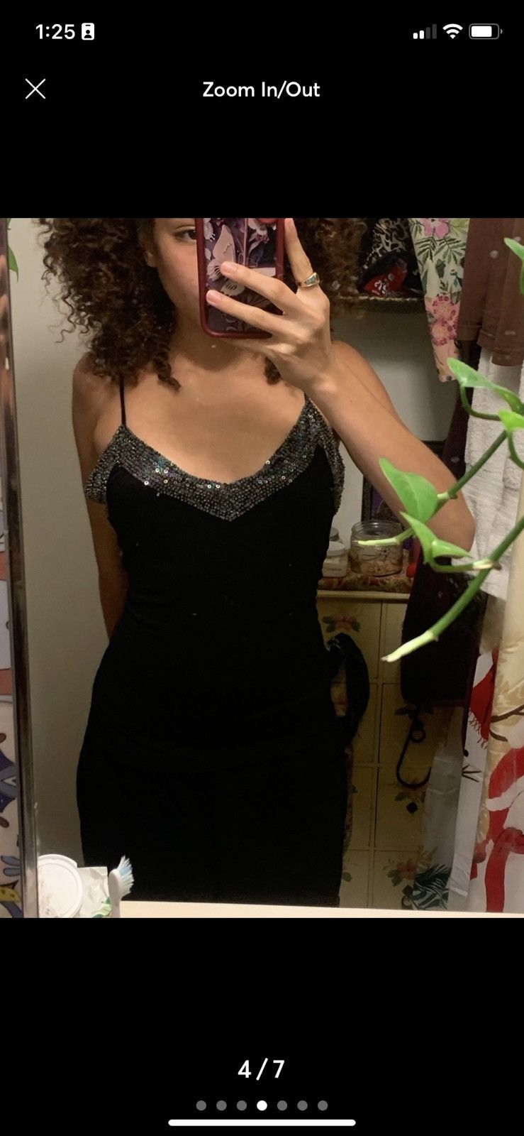 Bcbgmaxazria *ೃ༄ y2k grunge beaded tank top *ೃ༄ Size ONE SIZE - 8 Thumbnail