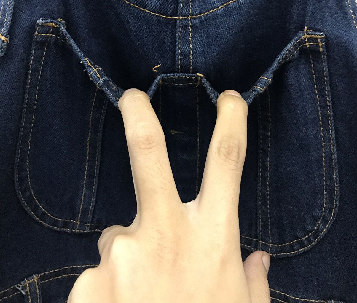 Japanese Brand × Vintage Vintage Back&Forth Jeans Overall Size US 34 / EU 50 - 7 Thumbnail
