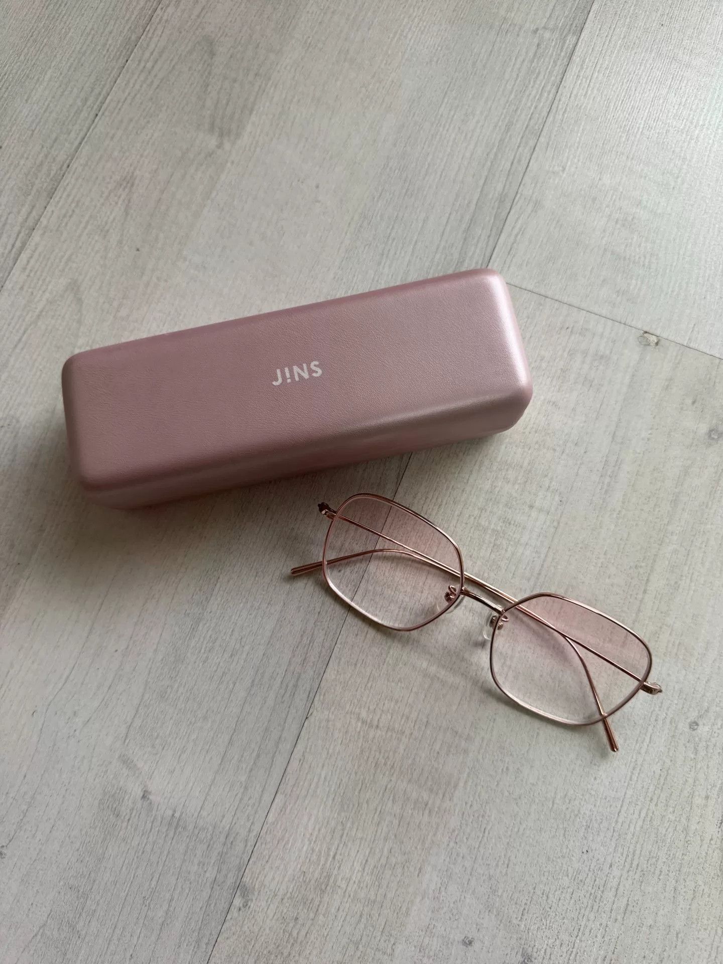JINS JINS Titanium Retro Lightweight Glasses Size ONE SIZE - 1 Thumbnail
