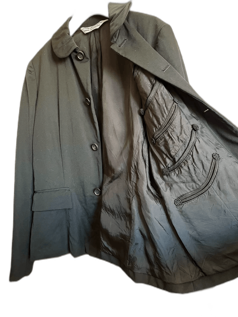 Comme des Garcons Comme des Garcons Vintage Wool Jacket - dmc Size M / US 6-8 / IT 42-44 - 1 Thumbnail