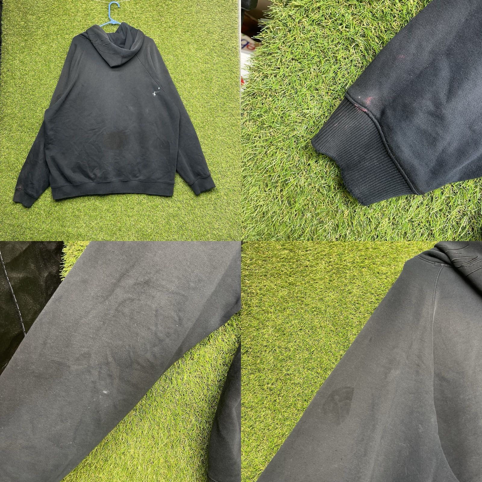 Jordan Brand **Black Air Jordan Hoodie Mens 3XL Fleece Jumpman Logo Pullover** User: **Black Air Jordan Hoodie 3XL Mens Fleece Jumpman Logo Pullover** Size US XXL / EU 58 / 5 - 10 Thumbnail