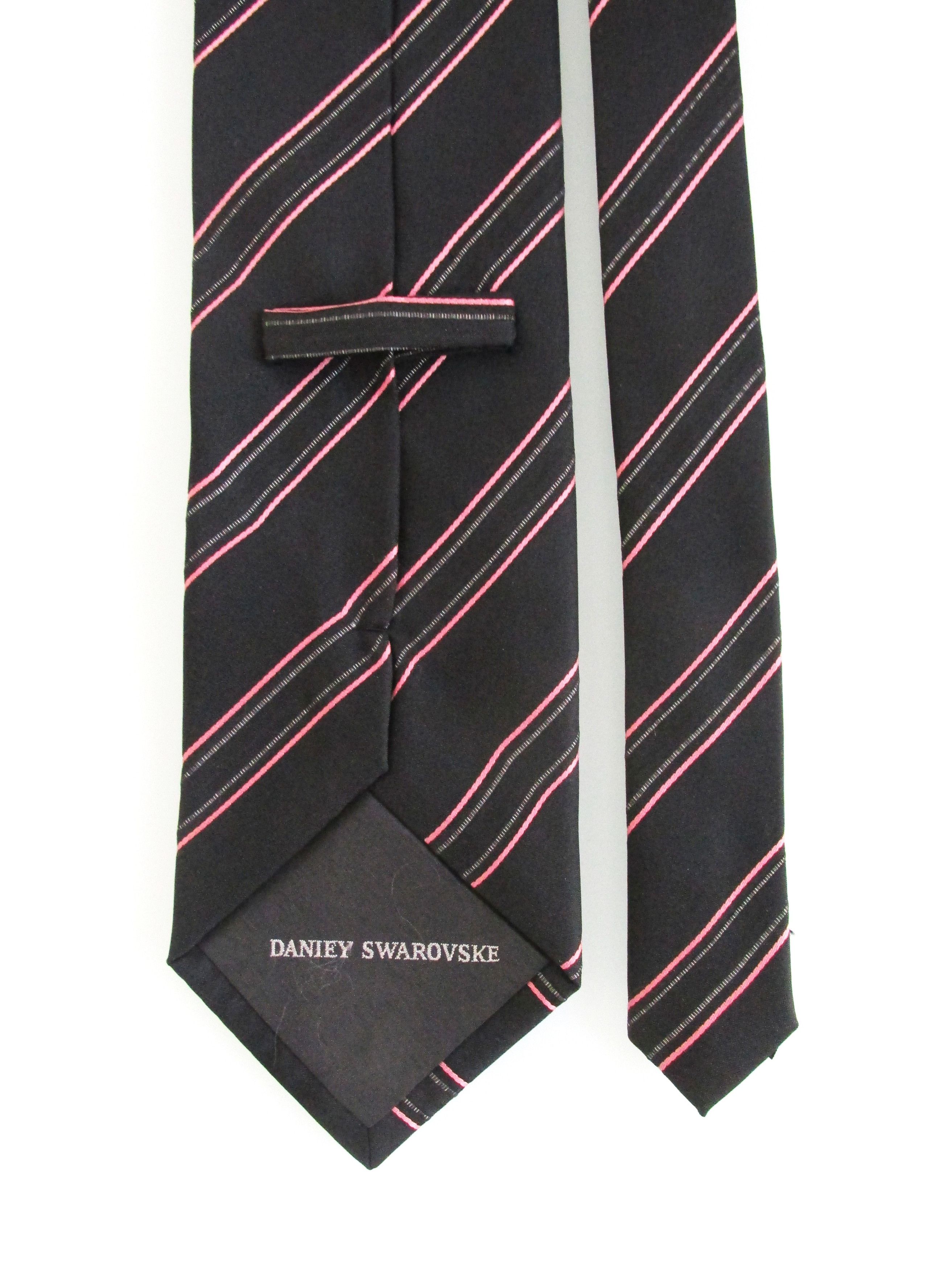 Other Daniey Swarovske (NWOT) Men's Silk Tie Size ONE SIZE - 4 Thumbnail