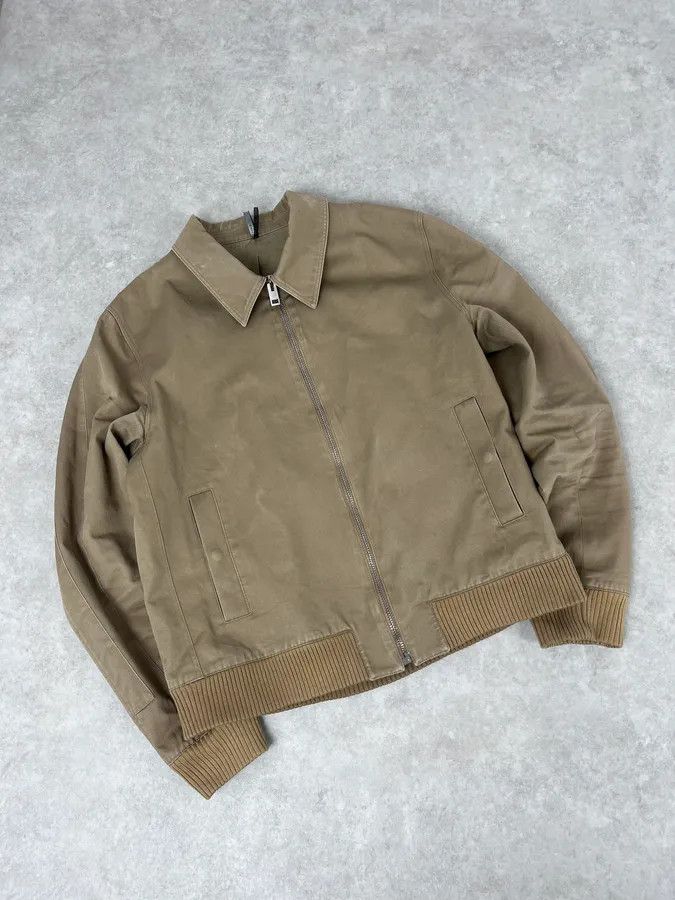 Dior SS2005 Dior Beige Cotton Bomber Jacket Cargo Pocket by Hedi Slimane Size US M / EU 48-50 / 2 - 4 Thumbnail