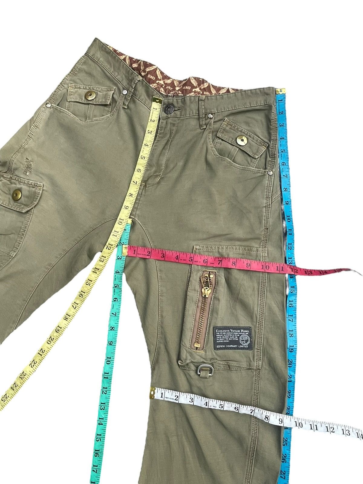 Edwin × Japanese Brand Edwin Narrow Cargo Pant Size US 34 / EU 50 - 13 Thumbnail