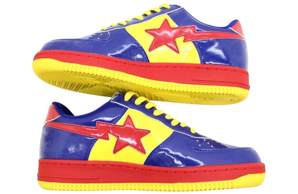 Bape Nigo Era A Bathing Ape Bape Sta Low DC Comics Superman Size US 8.5 / EU 41-42 - 11 Thumbnail