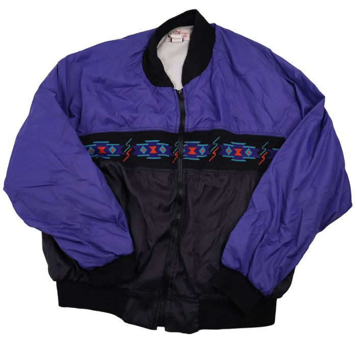 Vintage Vintage Ozark Mountain Apparel Aztec Windbreaker Jacket Grailed