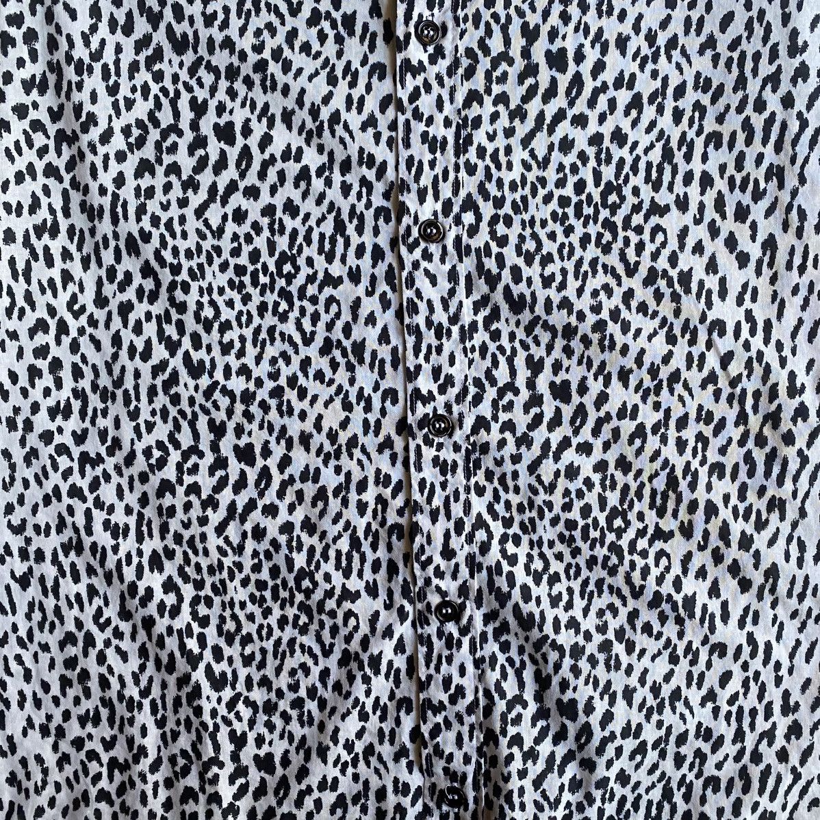 Saint Laurent Paris Fall13 Leopard Shirt By Hedi Slimane Size US S / EU 44-46 / 1 - 5 Thumbnail