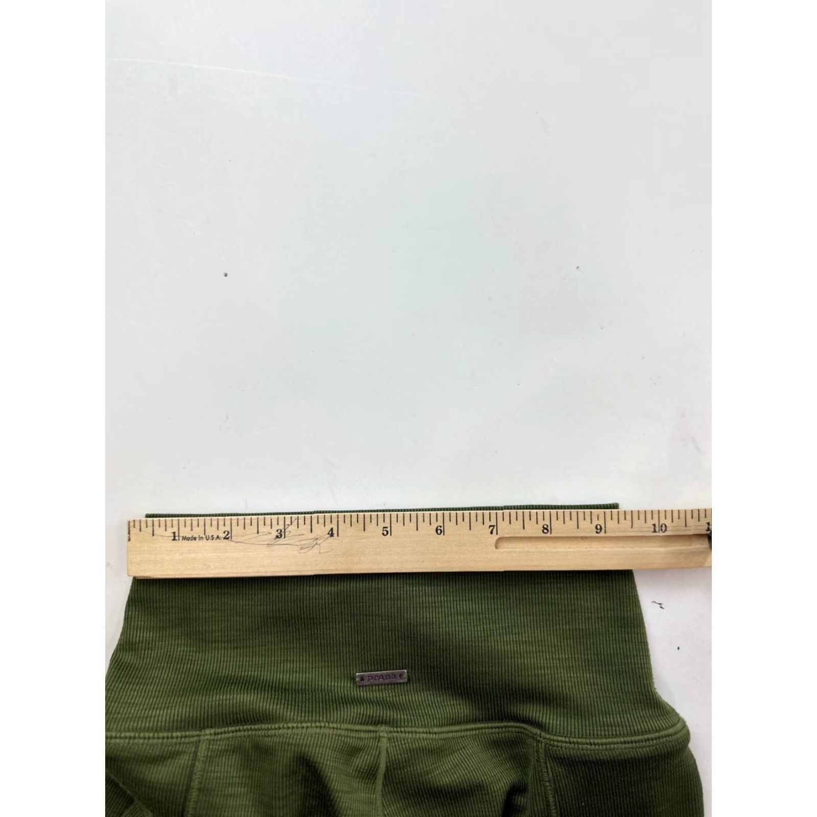 Prana VINTAGE Prana Leggings Womens XS Green High Waisted Stretch Activewear Skinny Leg Size 26" / US 2 / IT 38 - 7 Thumbnail