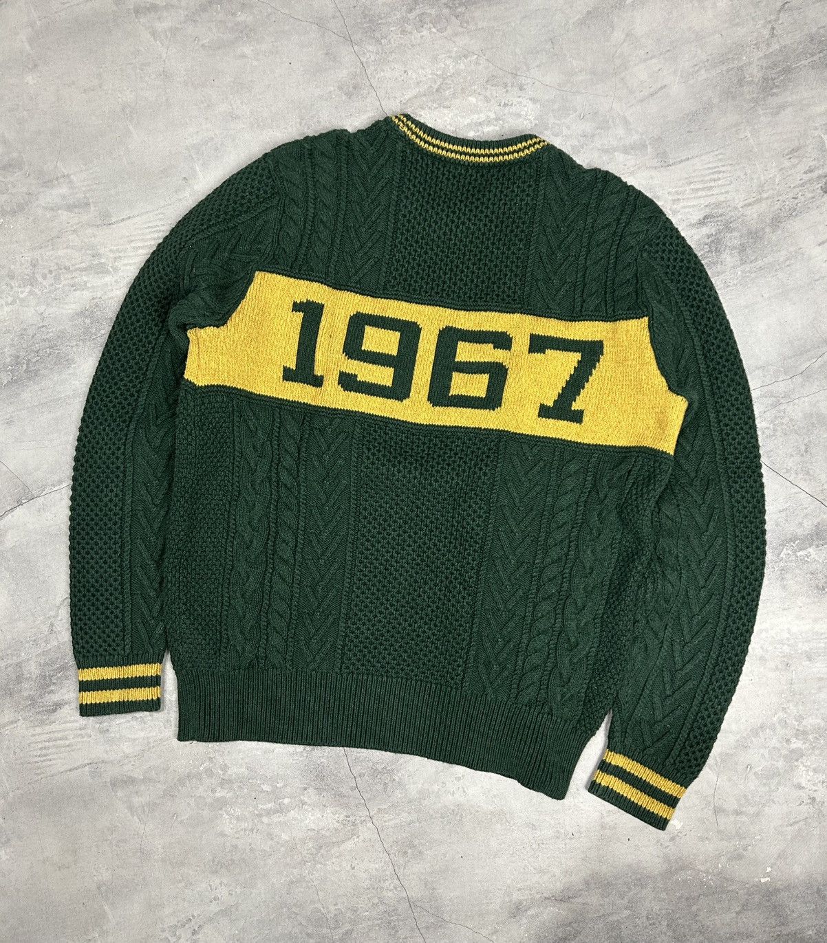 Polo Ralph Lauren Vintage Knit Polo Ralph Lauren Golf Sweatshirt Size US M / EU 48-50 / 2 - 7 Thumbnail