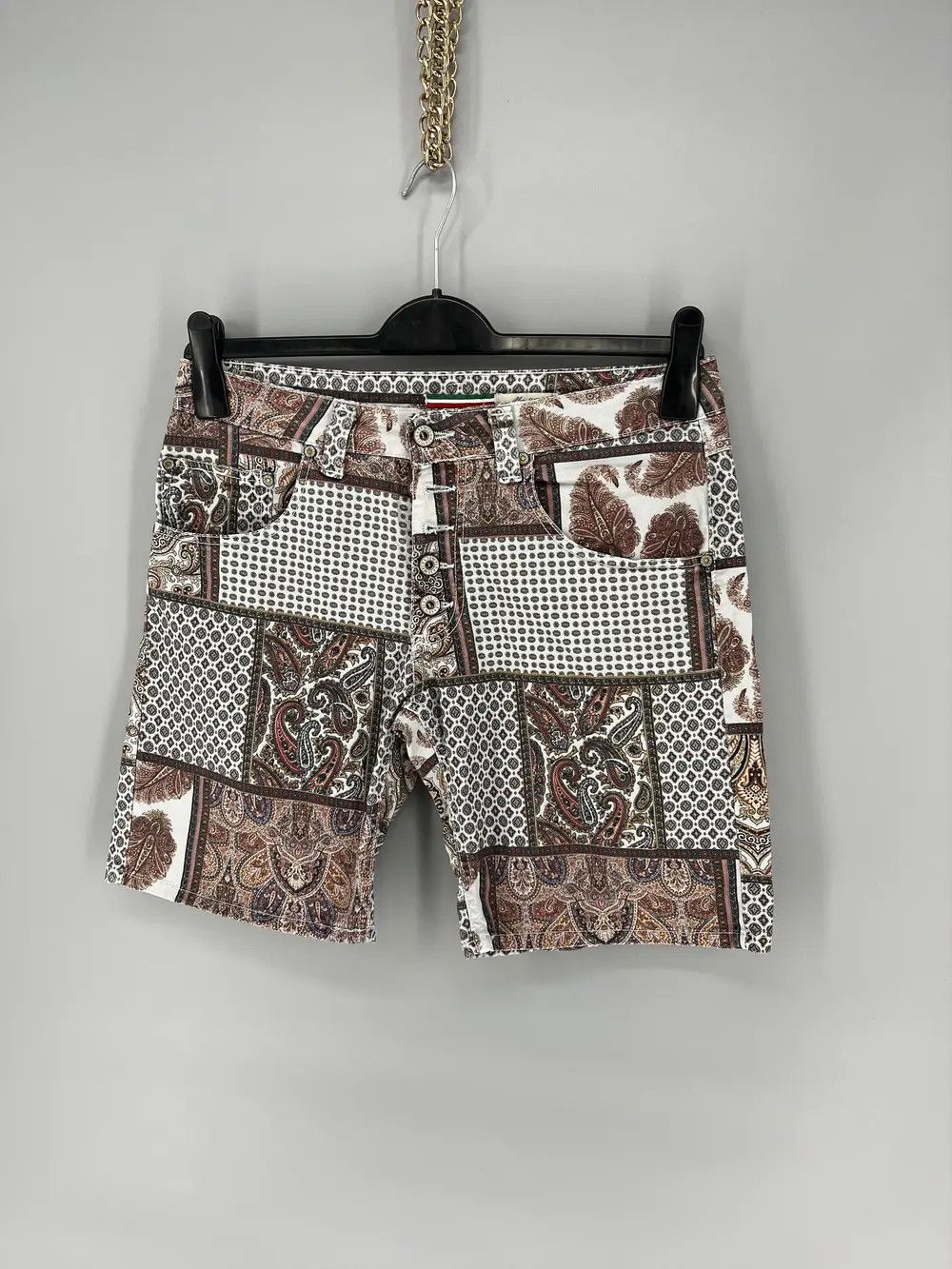 Vintage Vintage Y2K Please Shorts Size Medium bandana style Size US 30 / EU 46 - 3 Thumbnail
