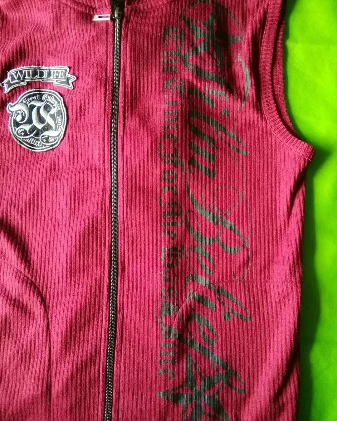 Archive 2000s Japanese Visual Kei / Gyaru-o Hooded Vest