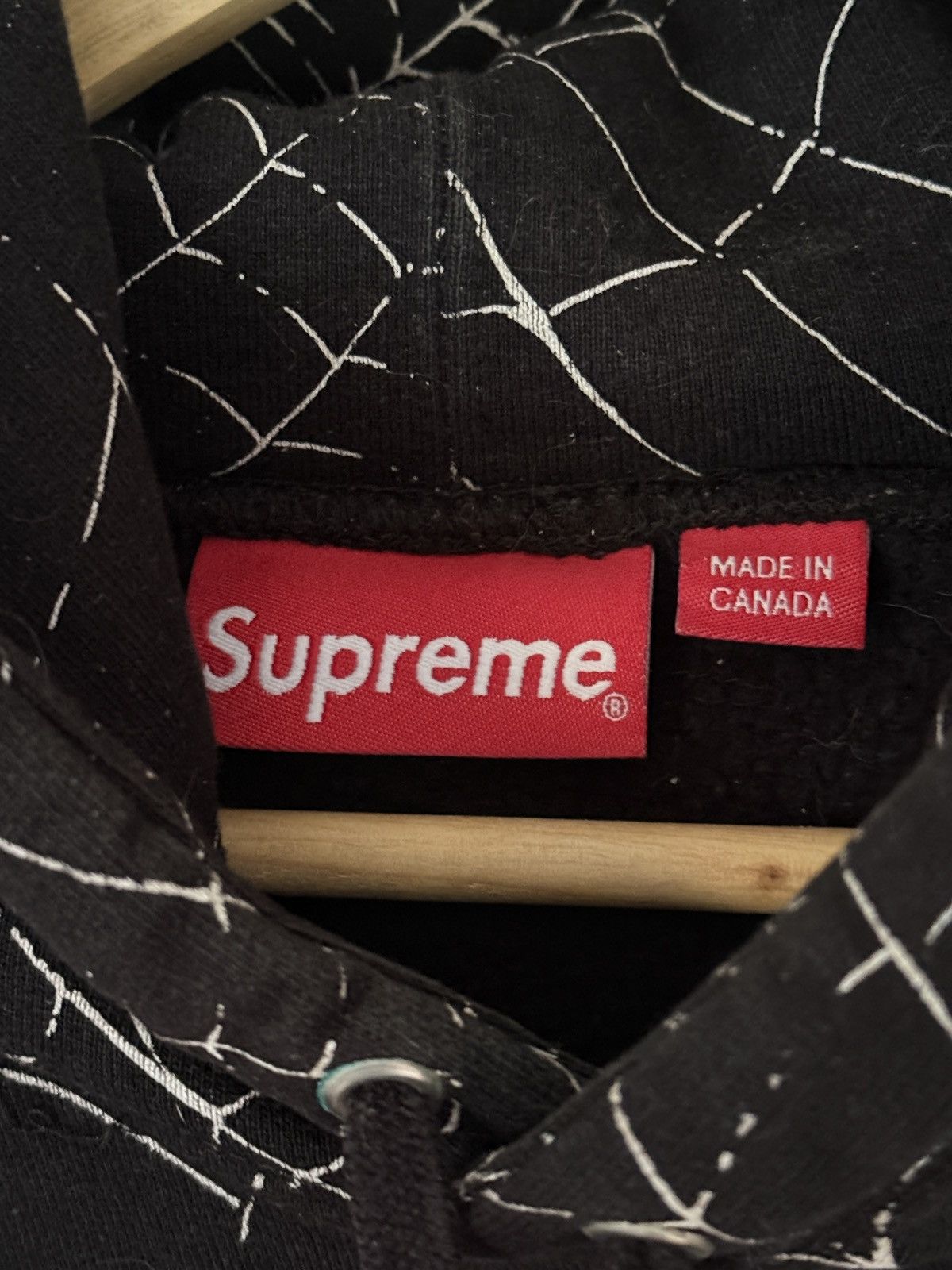 Supreme Spiderweb Hoodie Size US L / EU 52-54 / 3 - 3 Thumbnail