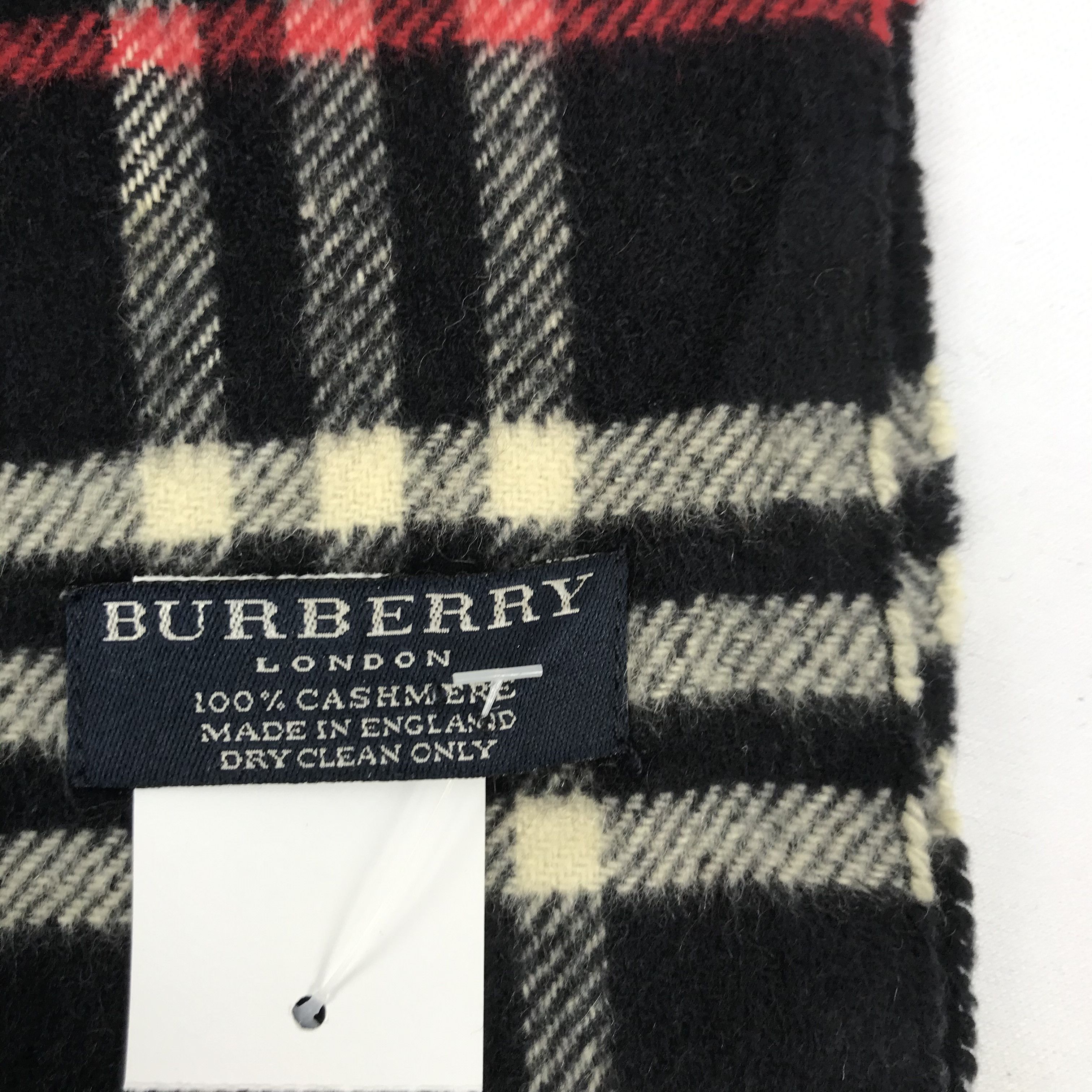 Burberry Vintage Burberry Scarf Muffler Wool Cashmere Scarves Size ONE SIZE - 5 Thumbnail
