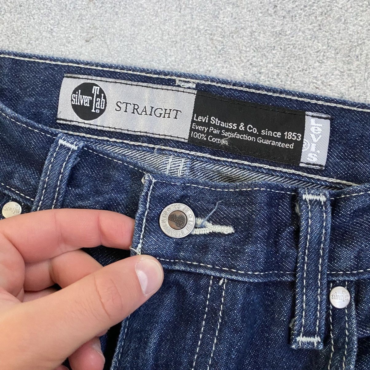 Levi's Vintage Y2K Levi’s Silvertab Straight Jeans Baggy Size US 34 / EU 50 - 10 Thumbnail