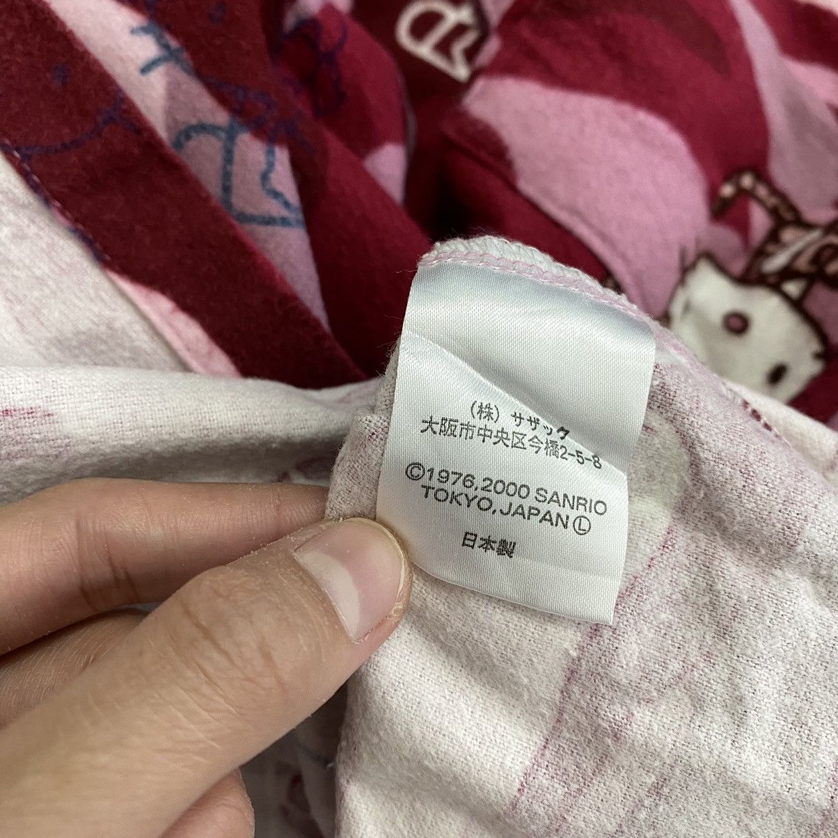 Other HELLO KITTY Sanrio Cartoon Overprint Design Long Sleeve Size US L / EU 52-54 / 3 - 7 Thumbnail