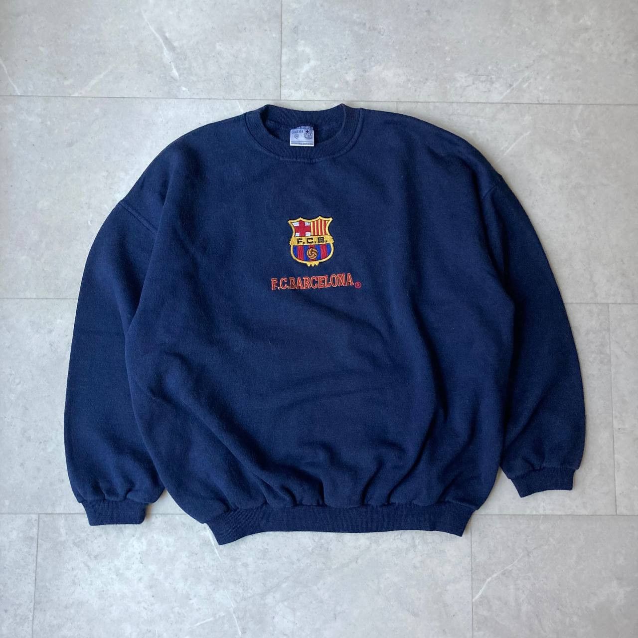 Vintage Barcelona Football Soccer Catalonia Spain