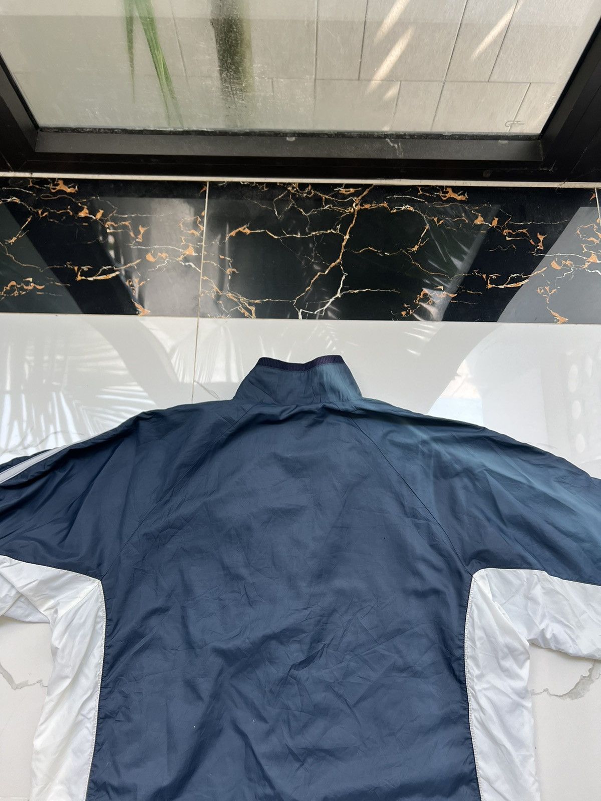 Nike × Vintage 90’s NIKE MULTI SWOOSH RARE RETRO TRACK JACKET Y2K GORPCORE Size US XL / EU 56 / 4 - 8 Thumbnail