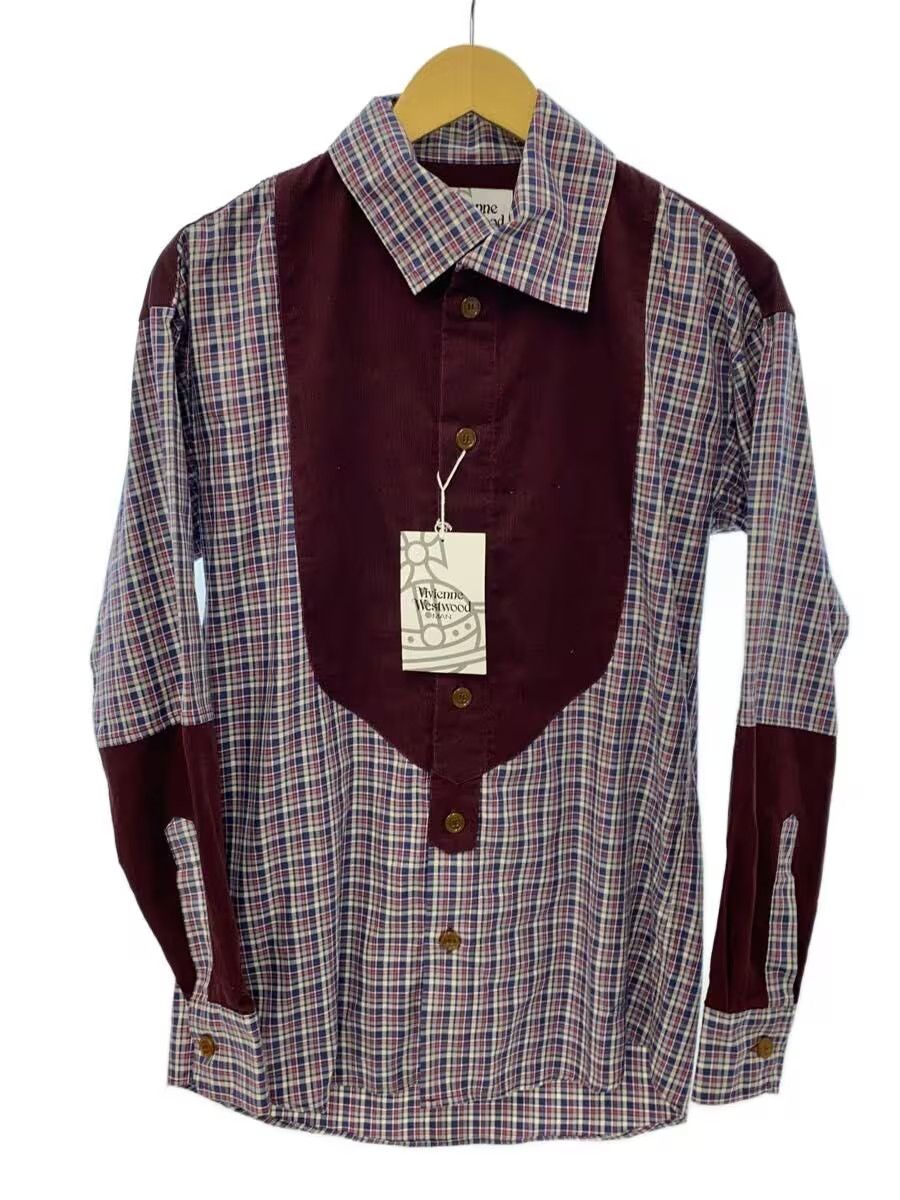 Vivienne Westwood Plaid Panel Button Shirt Size US S / EU 44-46 / 1 - 1 Thumbnail