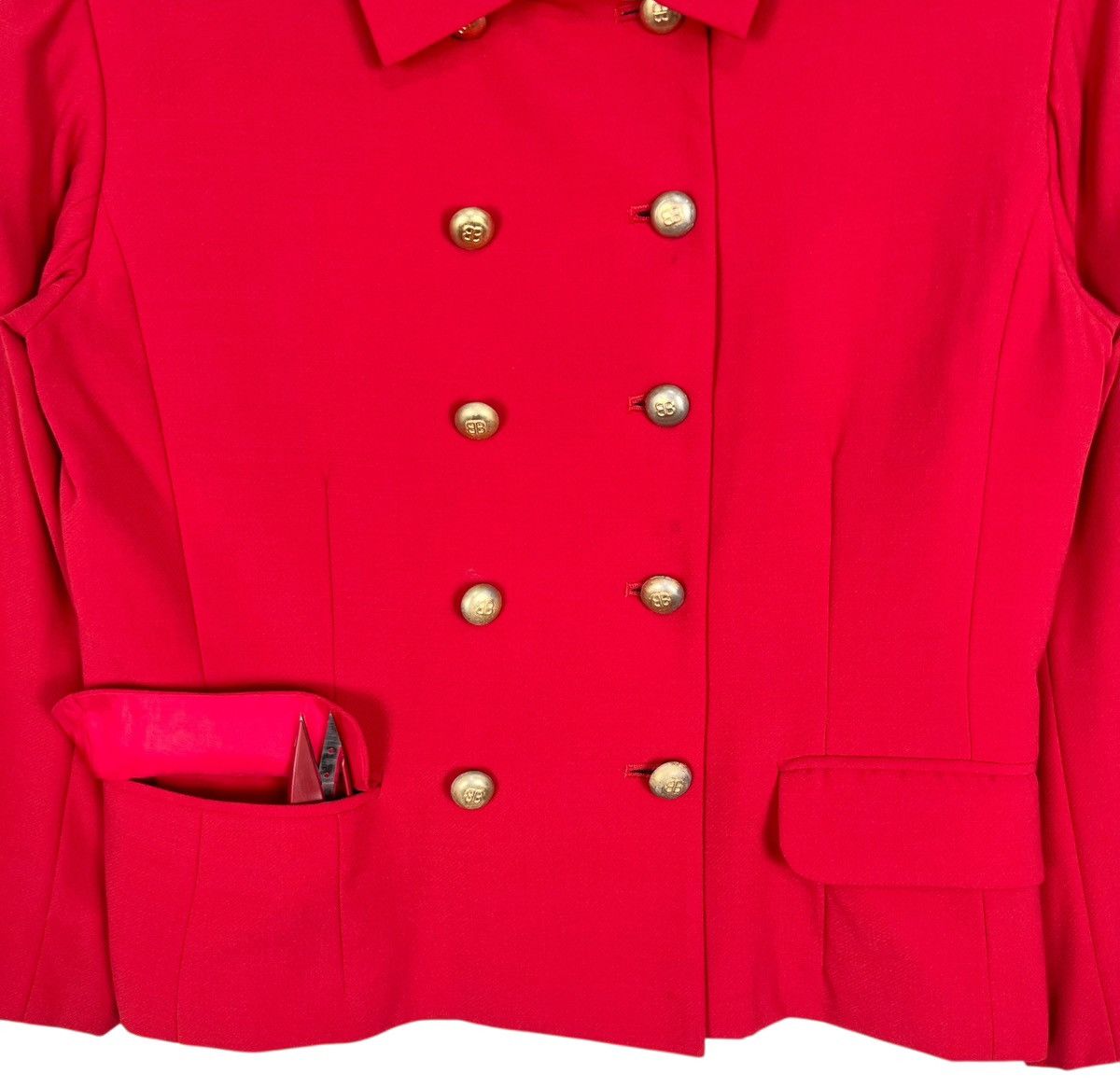 Balenciaga Vintage Balenciaga Women Jacket Size M / US 6-8 / IT 42-44 - 6 Thumbnail