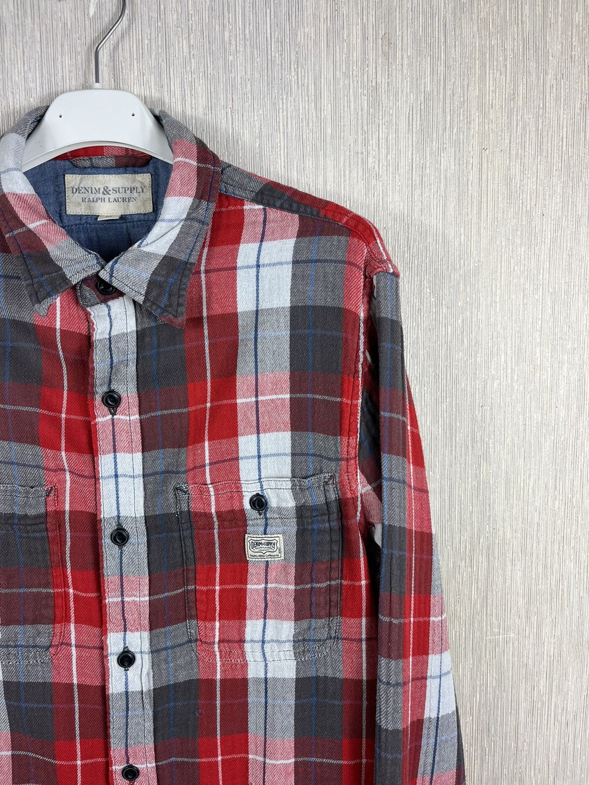 Denim & Supply Ralph Lauren × Ralph Lauren × Vintage Vintage Ralph Lauren denim & supply flannel double shirt Size US M / EU 48-50 / 2 - 3 Thumbnail
