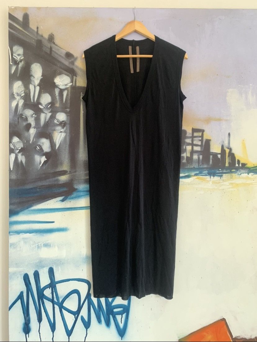 Rick Owens SS2008 Rick Owens ‘Creatch’ Mainline Long Tank Top Dress Size M / US 6-8 / IT 42-44 - 1 Thumbnail