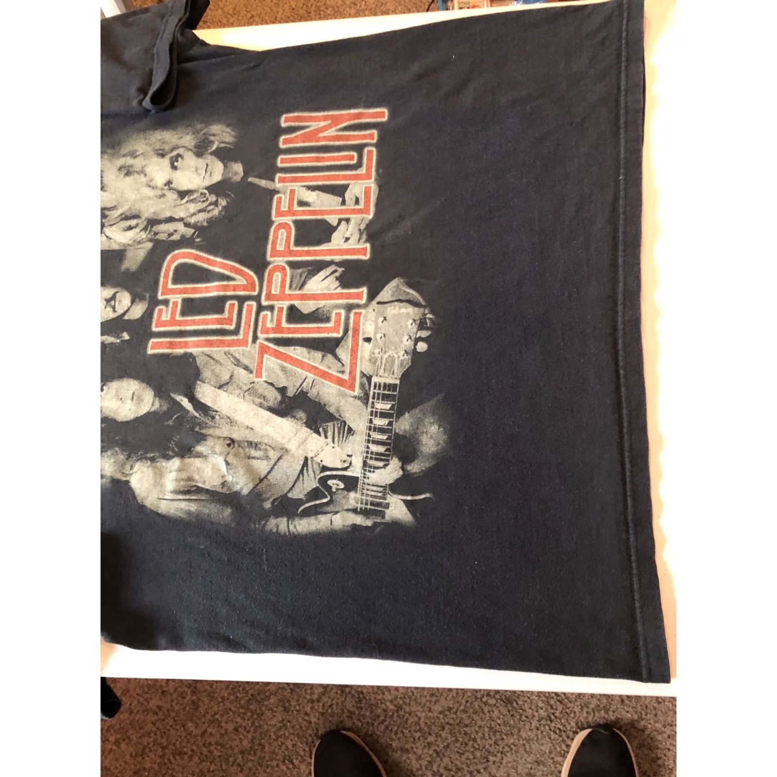 Liquid Blue VINTAGE Liquid Blue T-Shirt LED ZEPPELIN 90s Short Sleeve Black XL Mens Size US XL / EU 56 / 4 - 5 Thumbnail