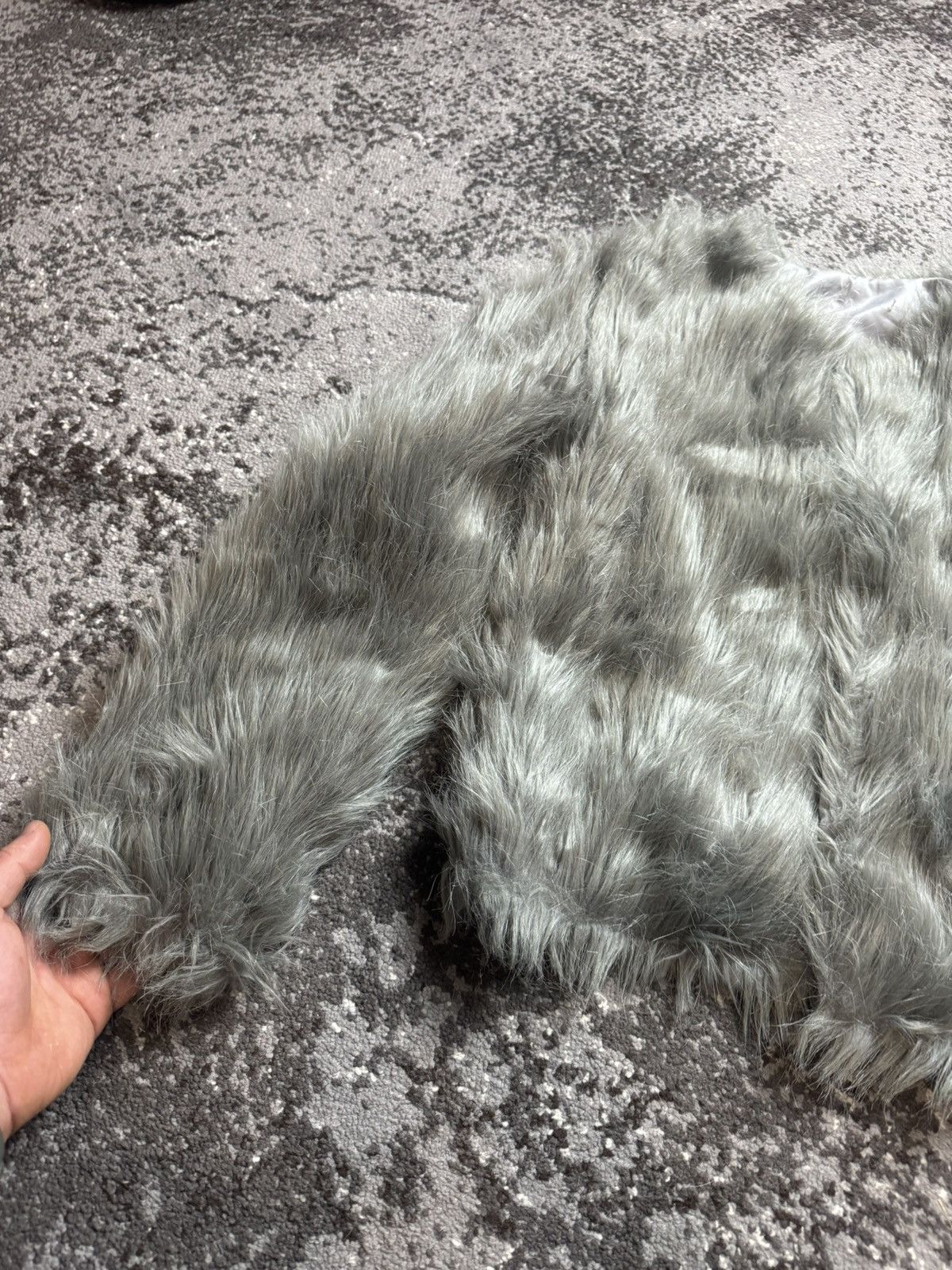 If Six Was Nine Atmosphere Opium Fuzzy Fur Owens Style Vest Sweatshirts Size US S / EU 44-46 / 1 - 3 Thumbnail