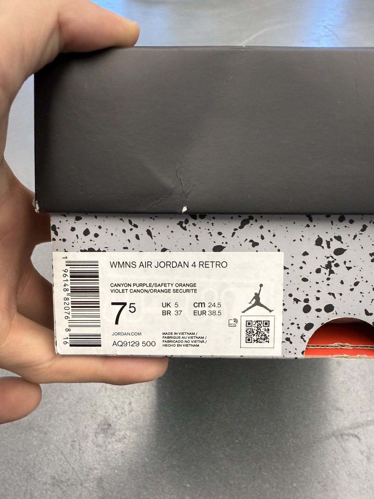 Jordan Brand 2022 Jordan 4 Retro Canyon Purple Size US 7.5 / IT 37.5 - 11 Thumbnail