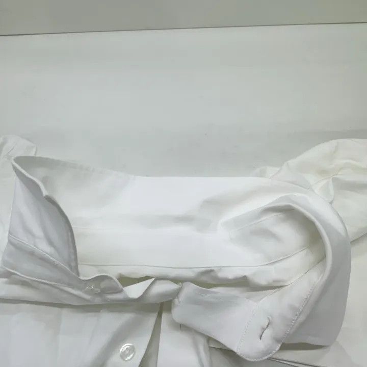 Alexander Wang Alexander Wang White Button-Up Long Sleeve Shirt - Size L / US 10 / IT 46 - 7 Thumbnail